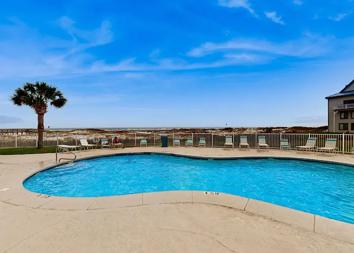 Newly Updated Beachfront With Gulf View Indoor Outdoor Pools & Hot Tub * Gulf Shores